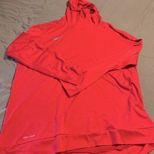 Men’s Nike Dri-fit hooded shirt, 2x, good used condition.